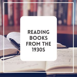 Reading books from the 1930s